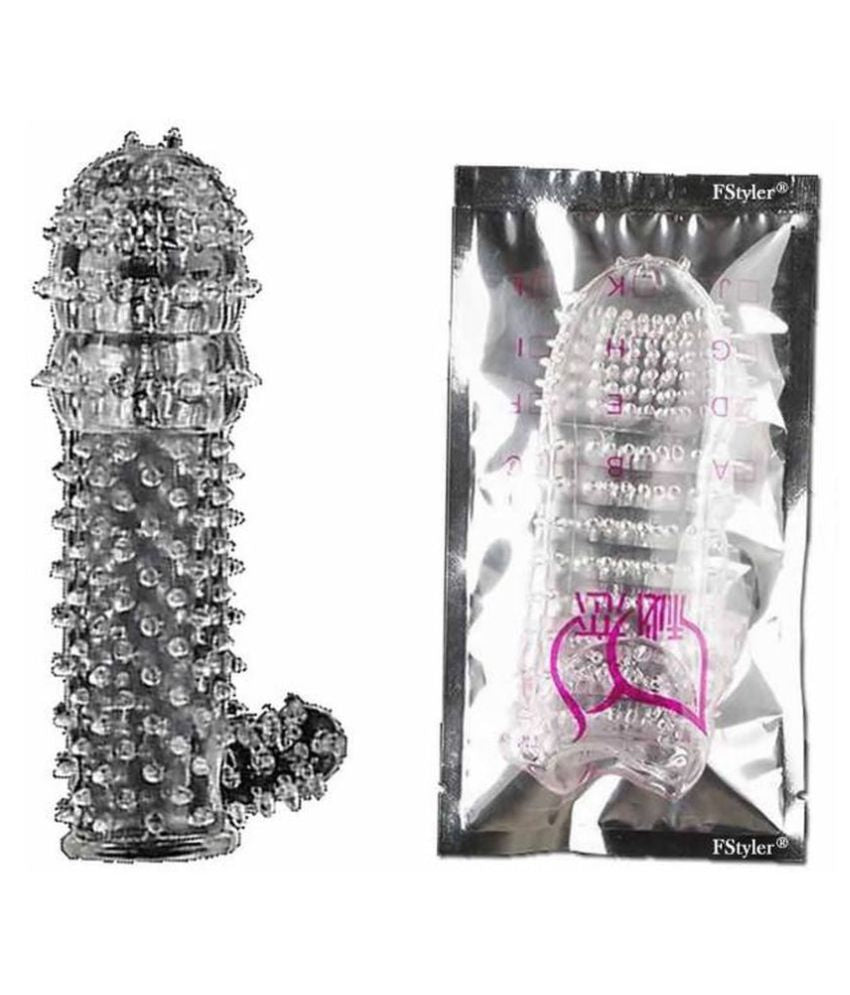 Silicon Crystal Condom Dotted